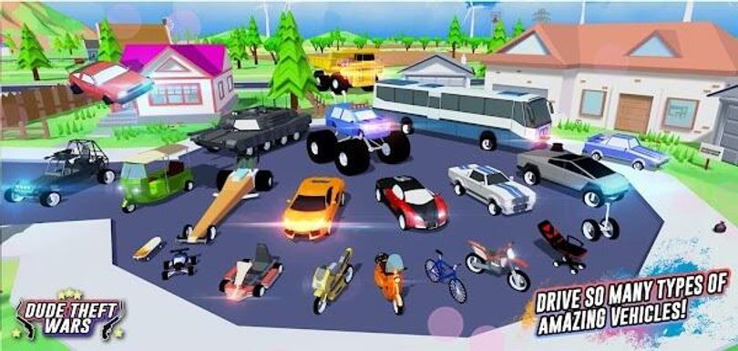 Hình ảnh Dude Theft Wars MOD 