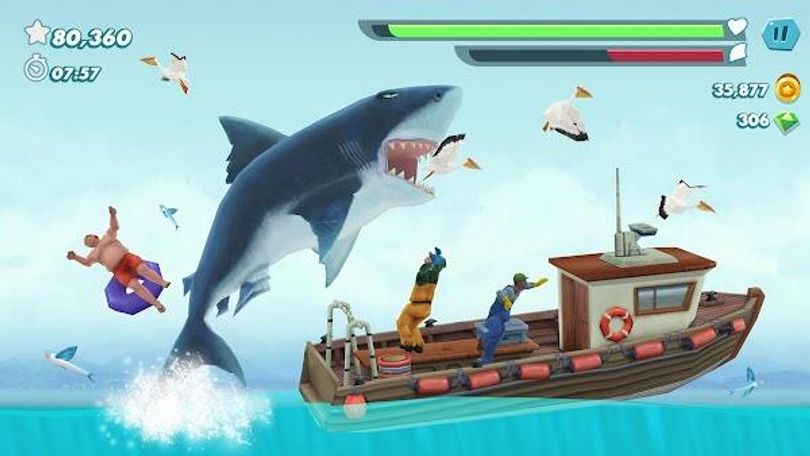 Hình ảnh Hungry Shark Evolution MOD Tiền Xu Và Kim Cương Vô Hạn