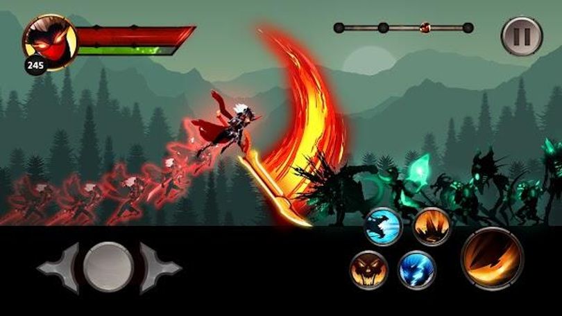 Hình ảnh Stickman Legends MOD Đá Quý